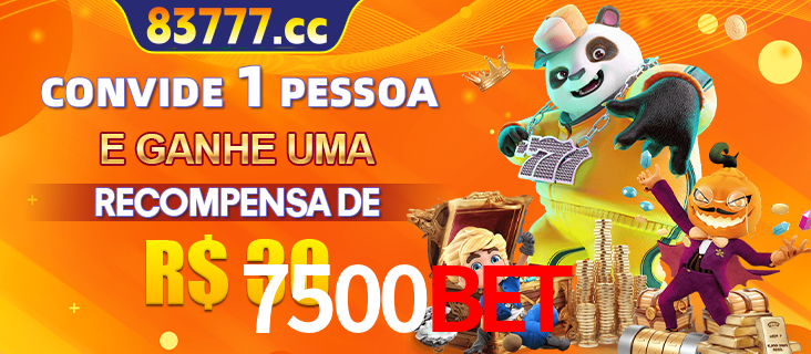Banner institucional da 7500bet sobre parceria de marcas e criação de uma marca de excelência, apresentando os mascotes de jogos populares como o Fortune Tiger.