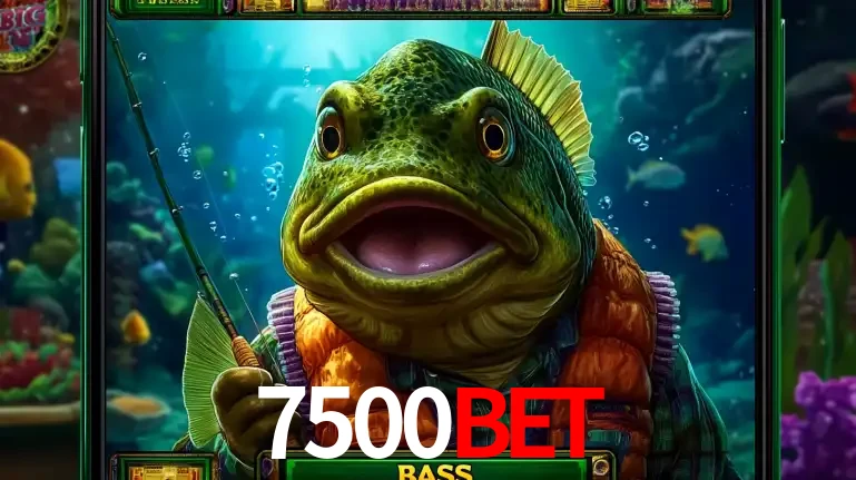 Personagem de peixe pescador do popular jogo de slot com tema de pescaria, uma das emocionantes opções de caça-níqueis para jogar e ganhar no cassino 7500bet.
